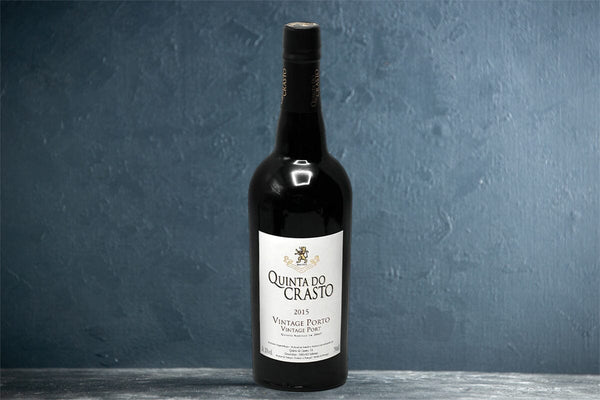 A bottle of 2015 Quinta do Crasto Vintage Port-Bottle Barn
