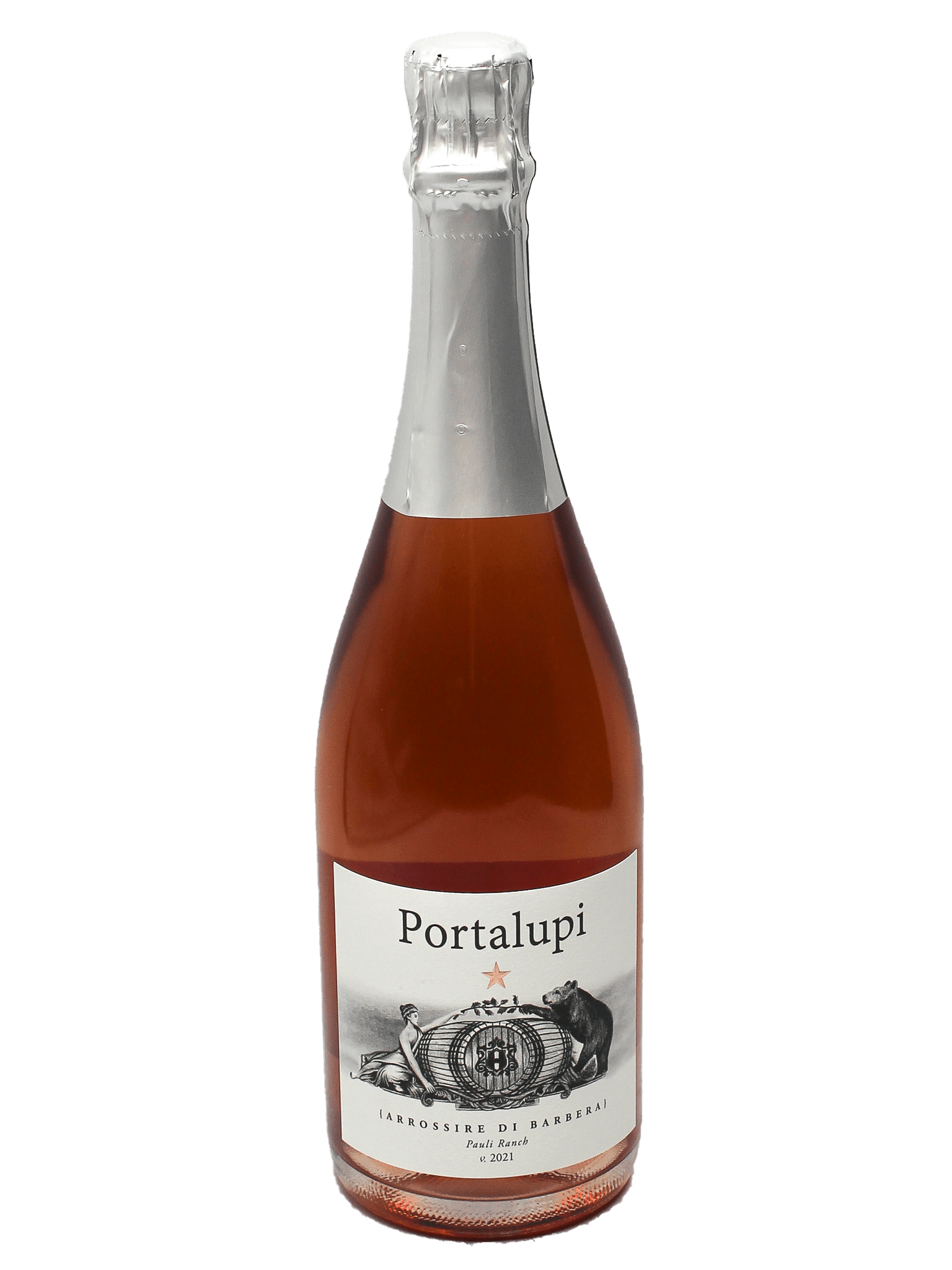 2021 Portalupi Arrossire di Barbera Methode Champenoise Bottle Barn