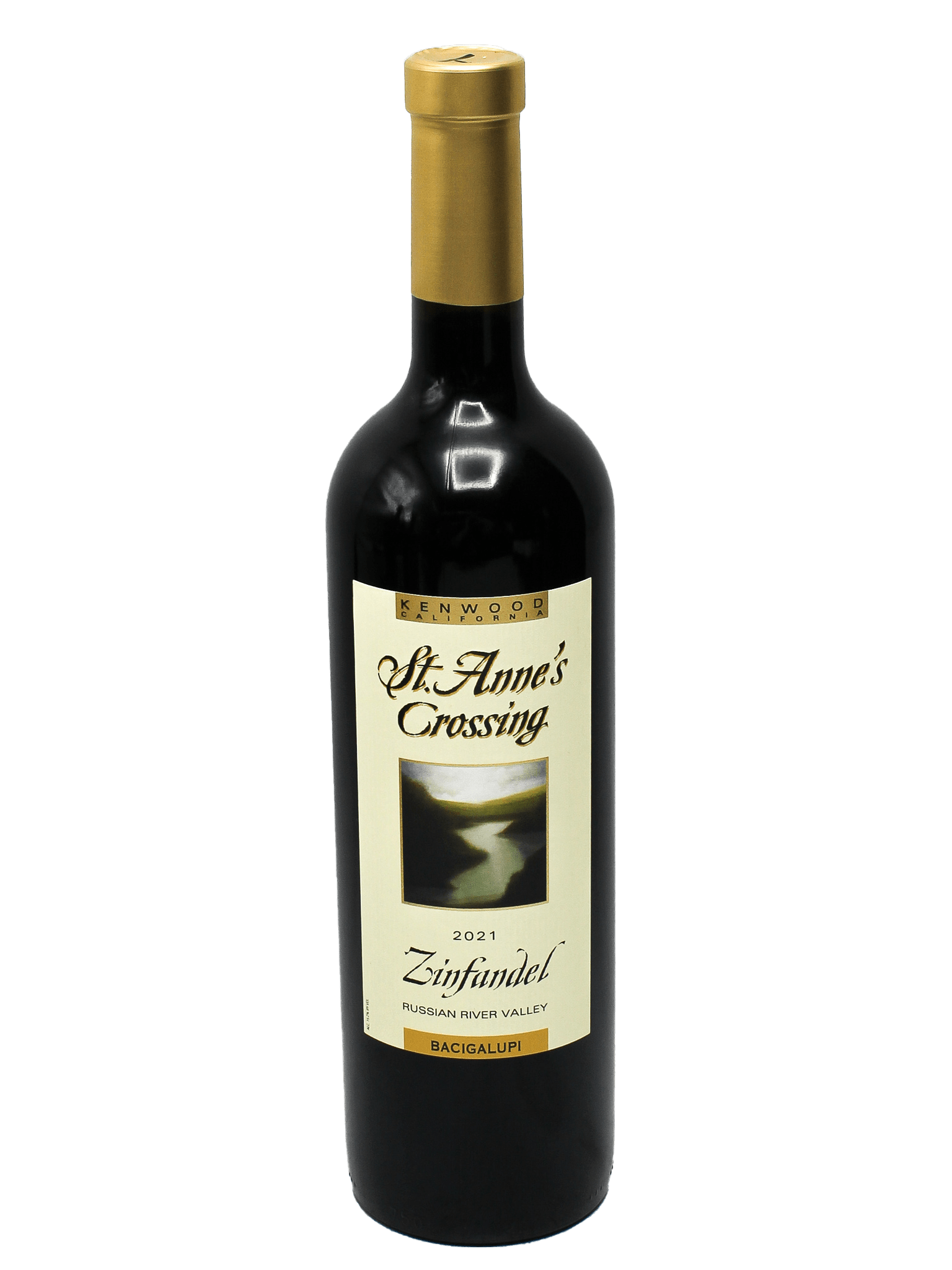 2021 St. Anne's Crossing Bacigalupi Zinfandel Bottle Barn