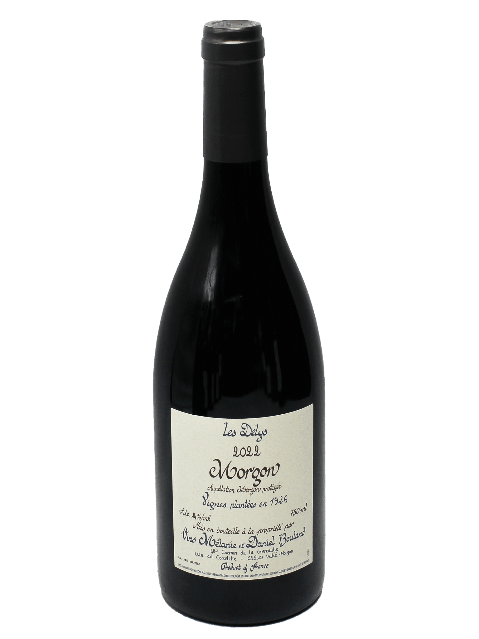 Buy 2022 Daniel Bouland Morgon Les Delys Online—Bottle Barn