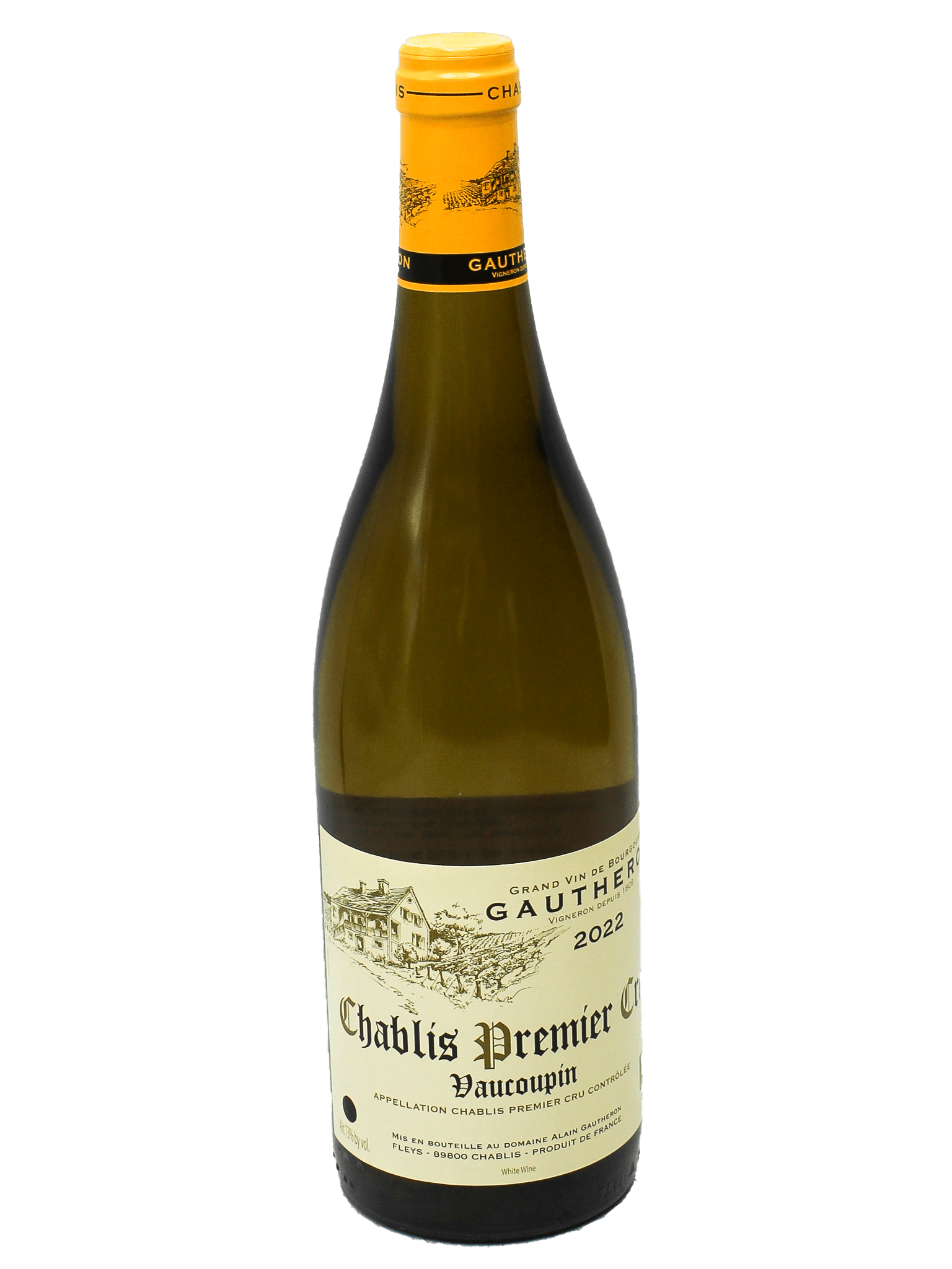 箱入り Chablis 2018 & Vins de France 2022 2022 Domaine Alain Gautheron Chablis Premier Cru Vaucoupin