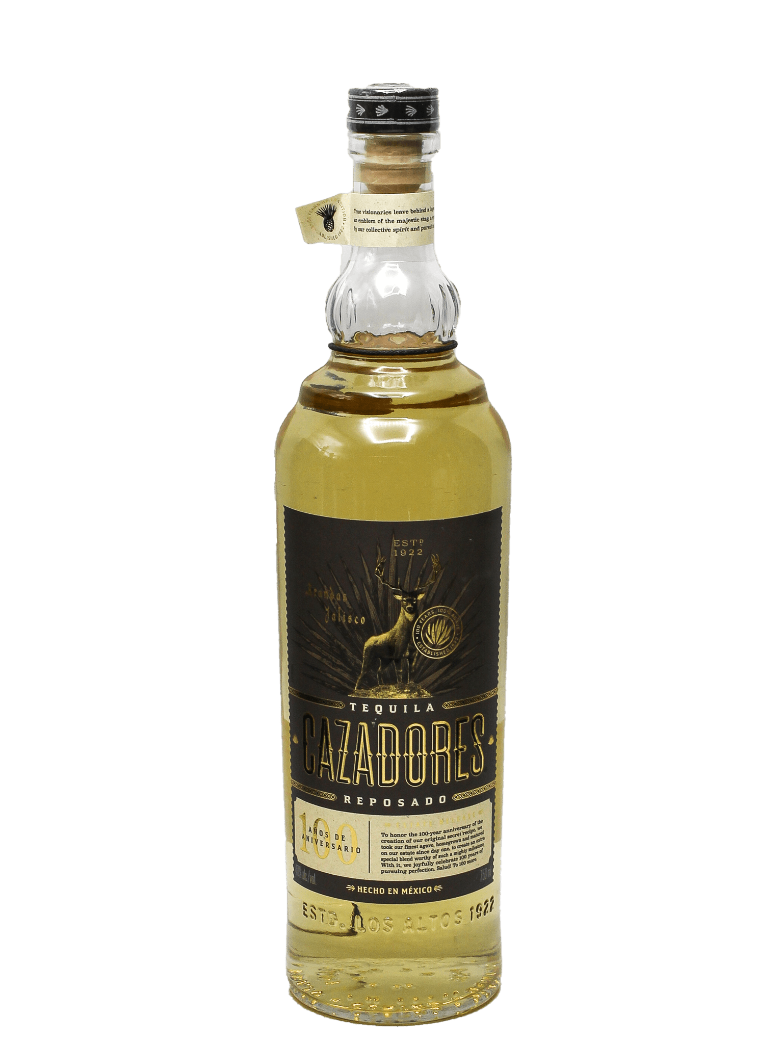 Cazadores 100th Anniversary Tequila Reposado 750ml Bottle Barn