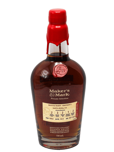 Maker's Mark Private Selection Bottle Barn - Edition 2 Bourbon 750ml