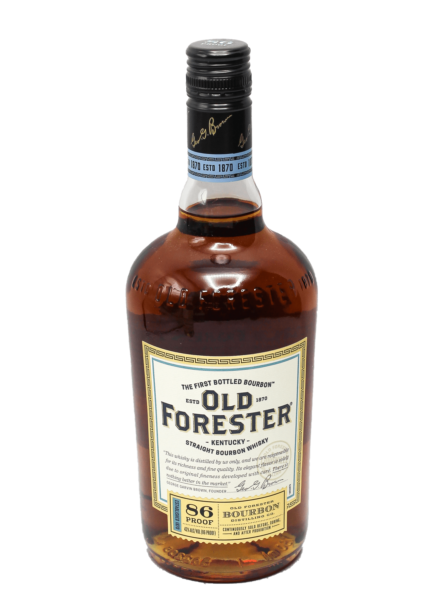 Old Forester Bourbon Whiskey 750ml – Bottle Barn