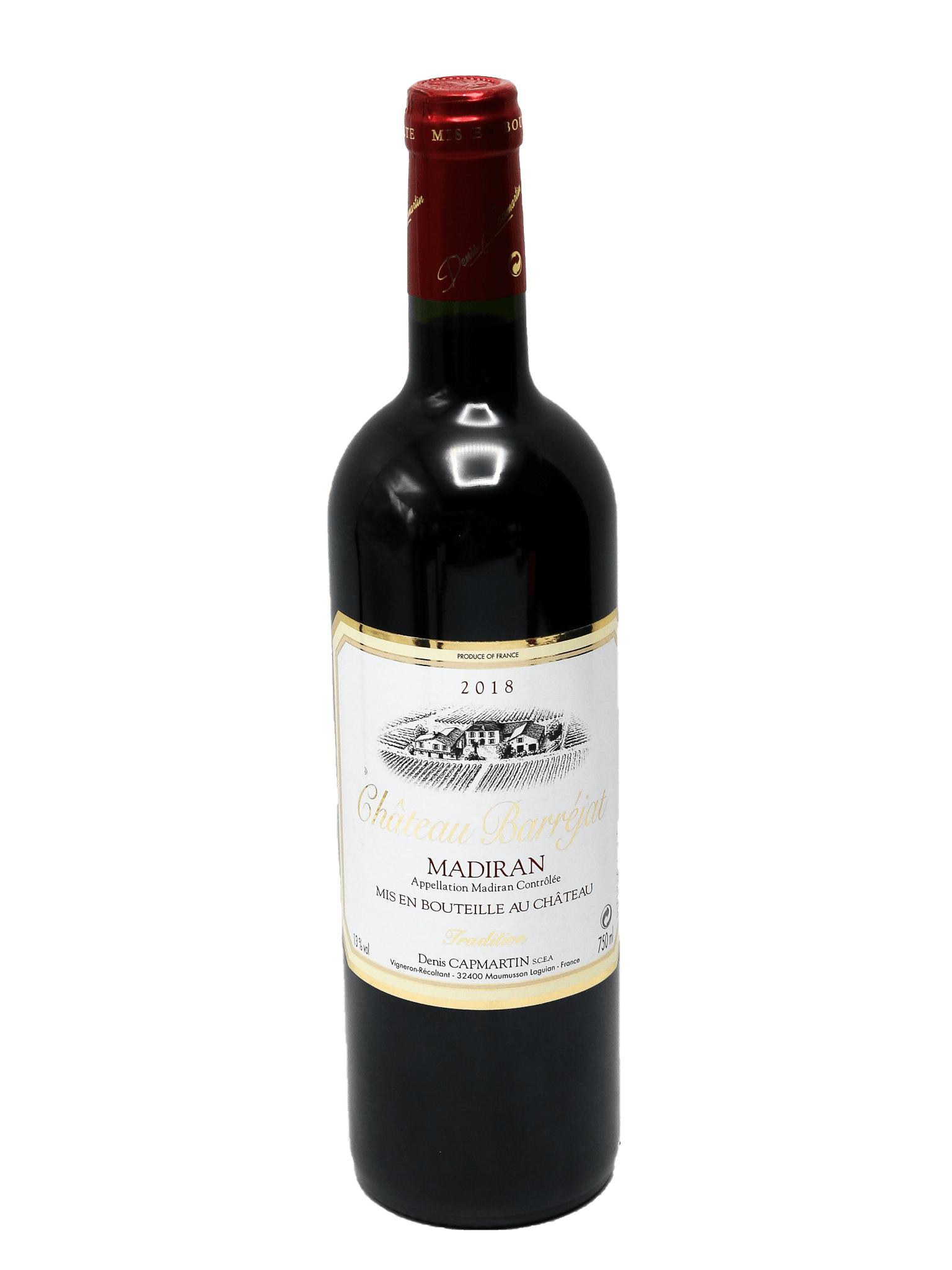 2021 Chateau Barrejat Tradition Madiran Bottle Barn