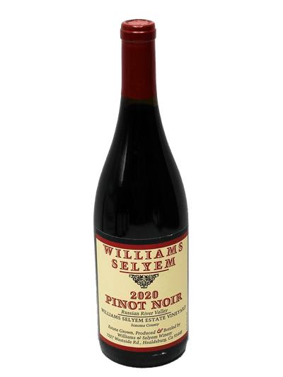 2020 Williams Selyem Estate Vineyard Pinot Noir
