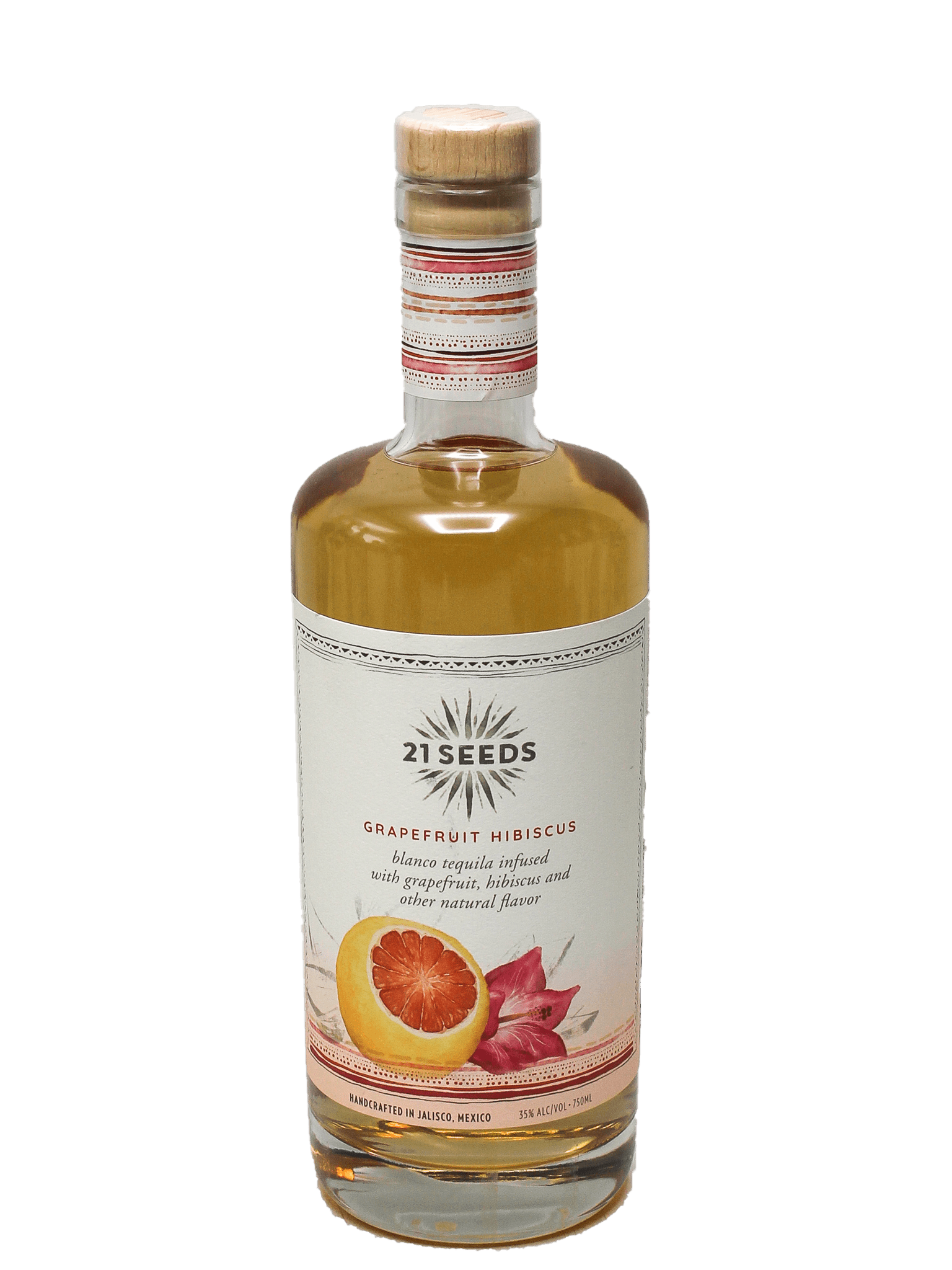 21 Seeds Grapefruit Hibiscus Tequila 750ml Bottle Barn