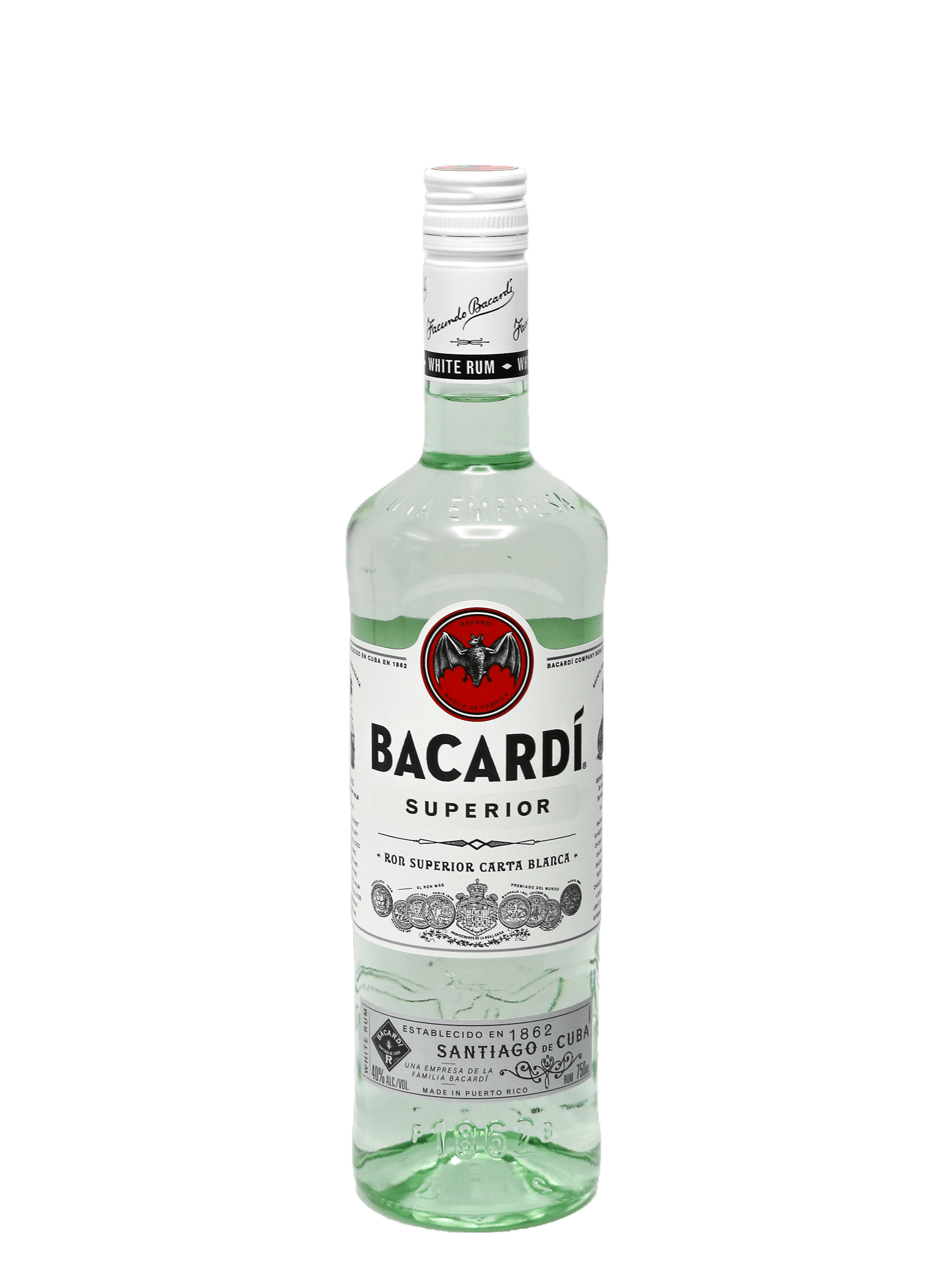 Bacardi Superior Light Rum 750ml – Bottle