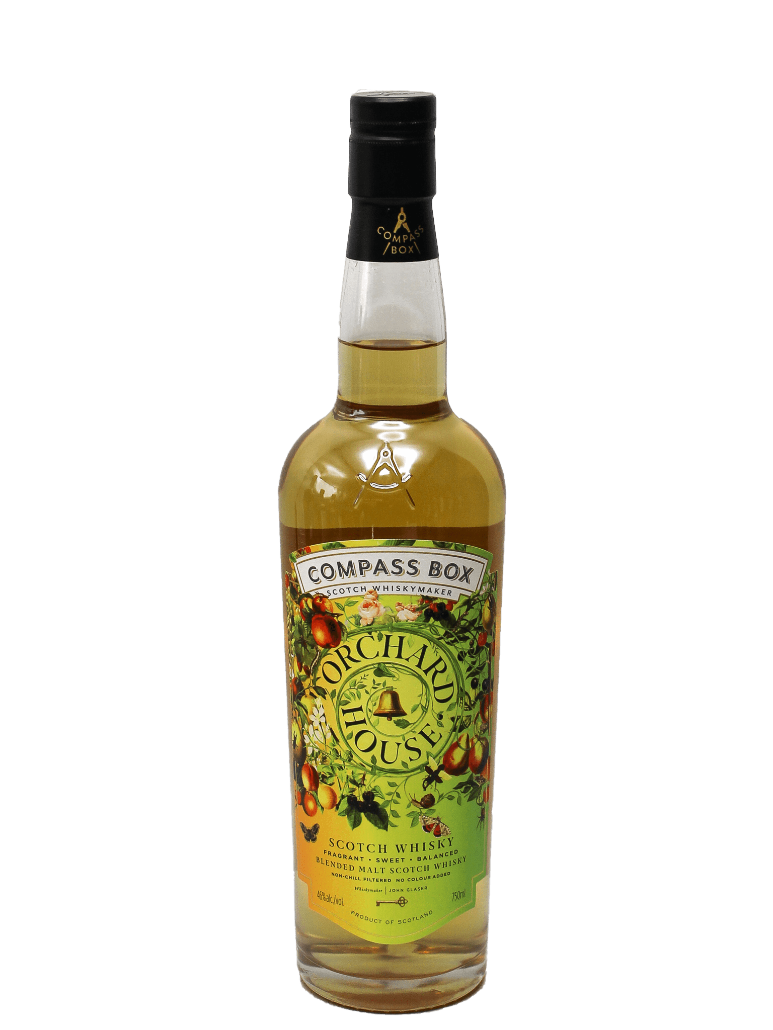 Compass Box Orchard House Blended Malt Scotch Whisky 750ml Bottle Barn