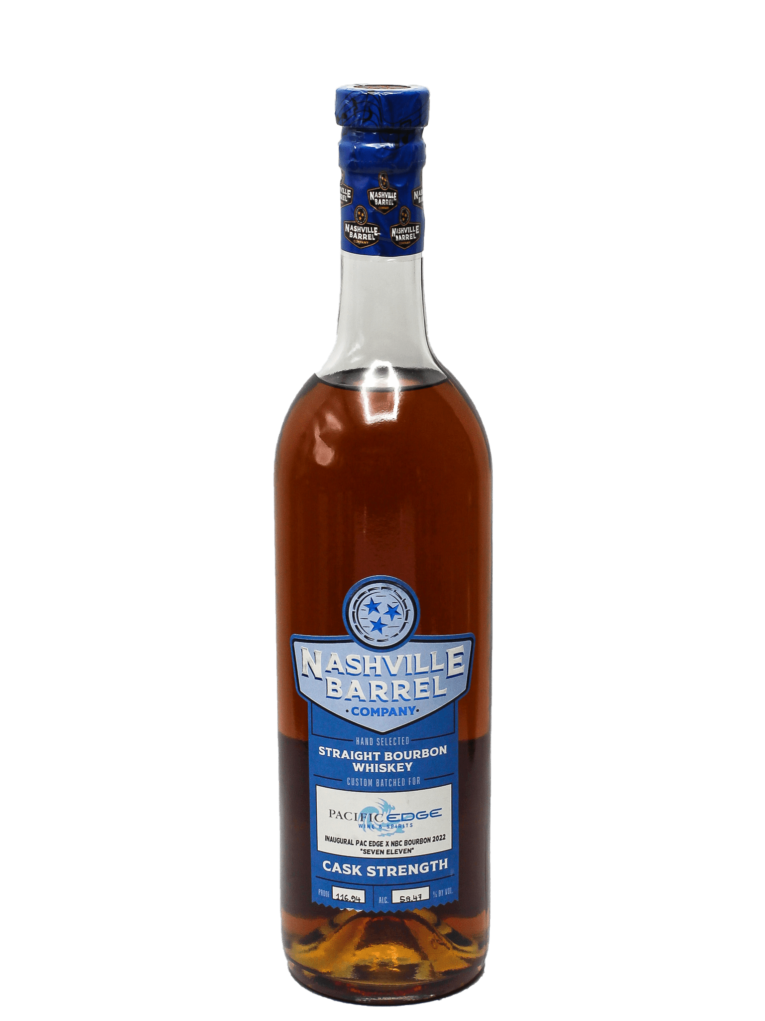 Nashville Barrel Company Cask Strength Bourbon Whiskey 750ml
