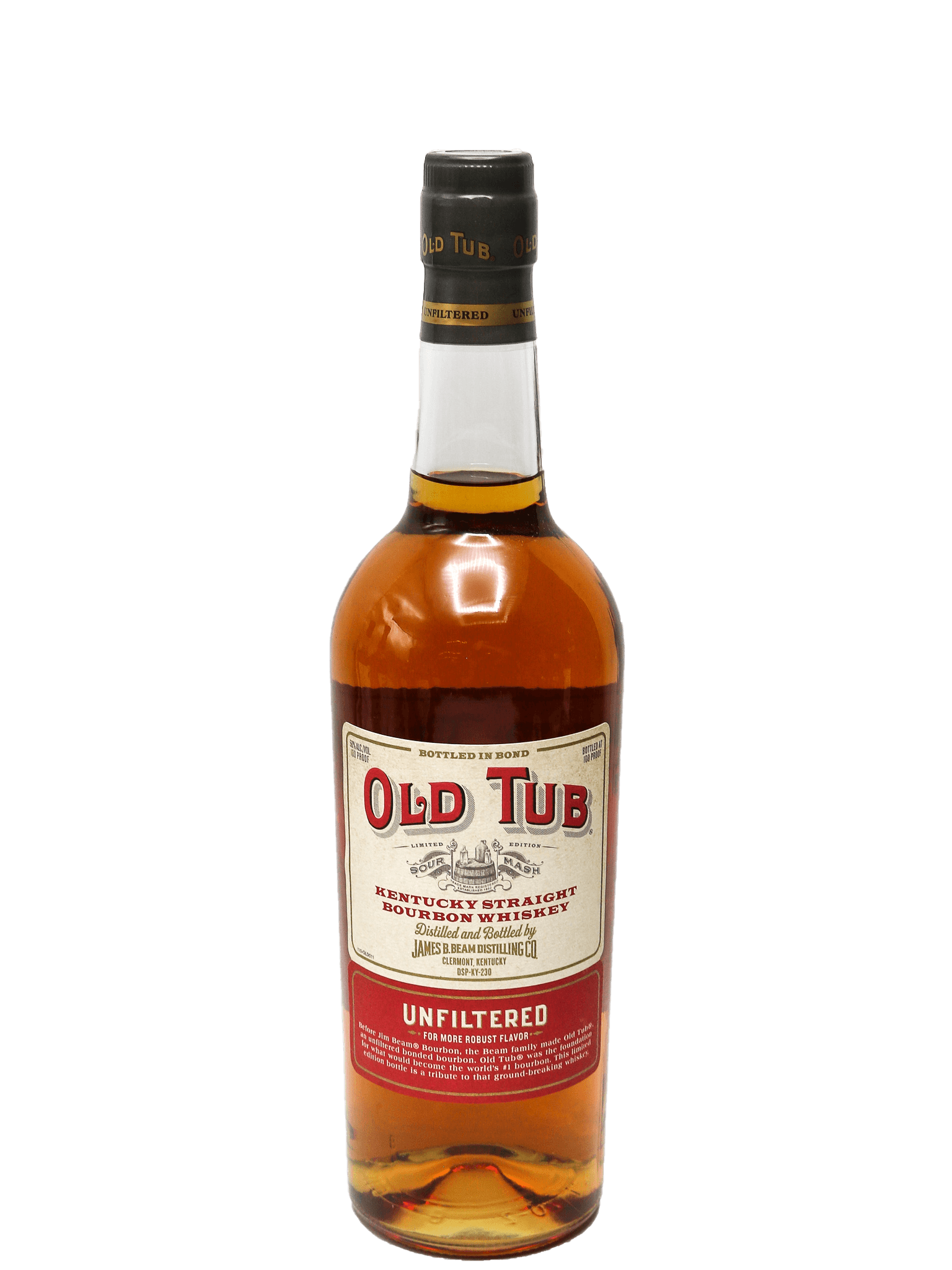 Old Tub Sour Mash Bottled in Bond Bourbon Whiskey 750ml Bottle Barn