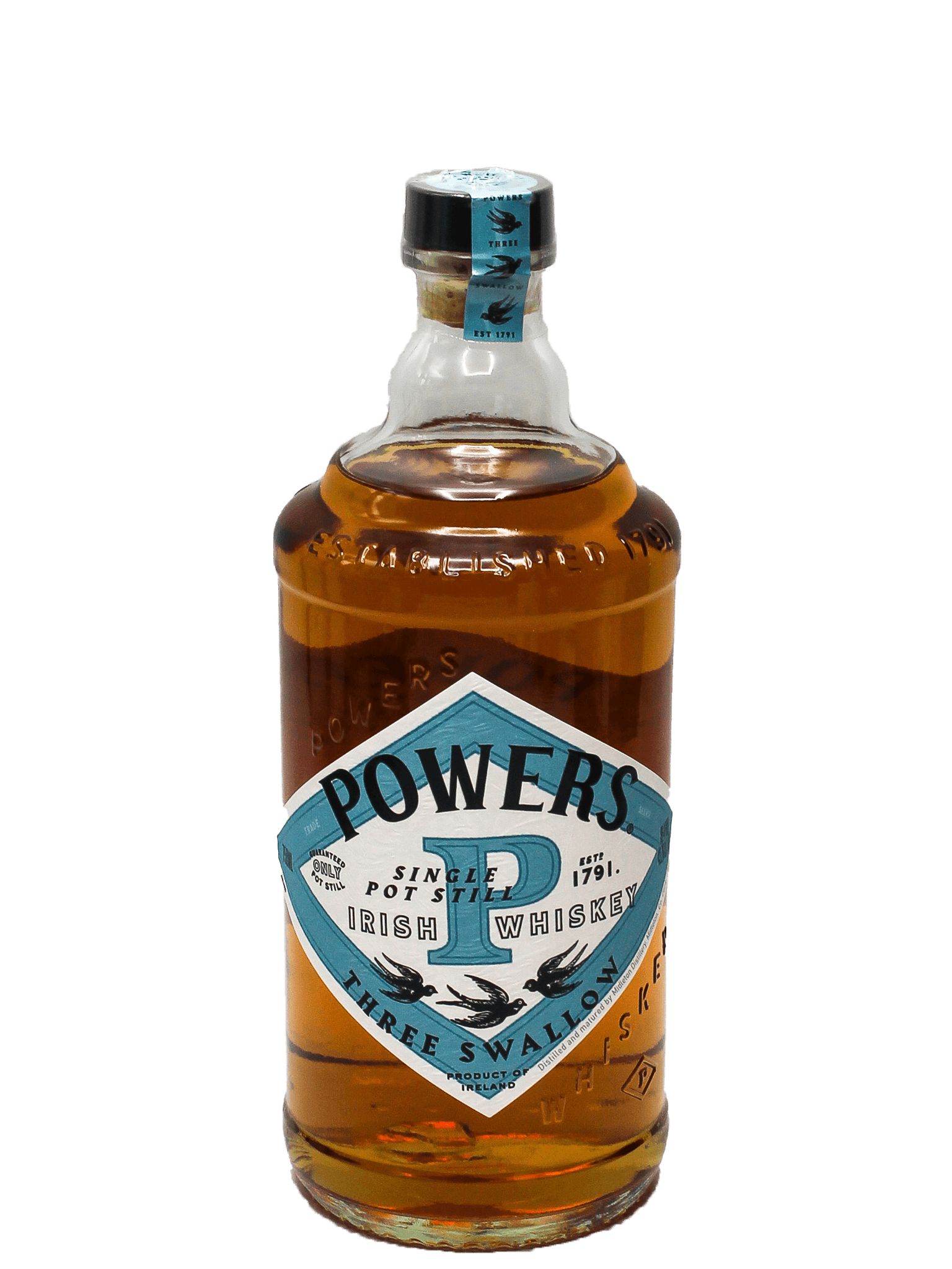 Powers Three Swallow Irish Whiskey 750ml – Bottle Barn