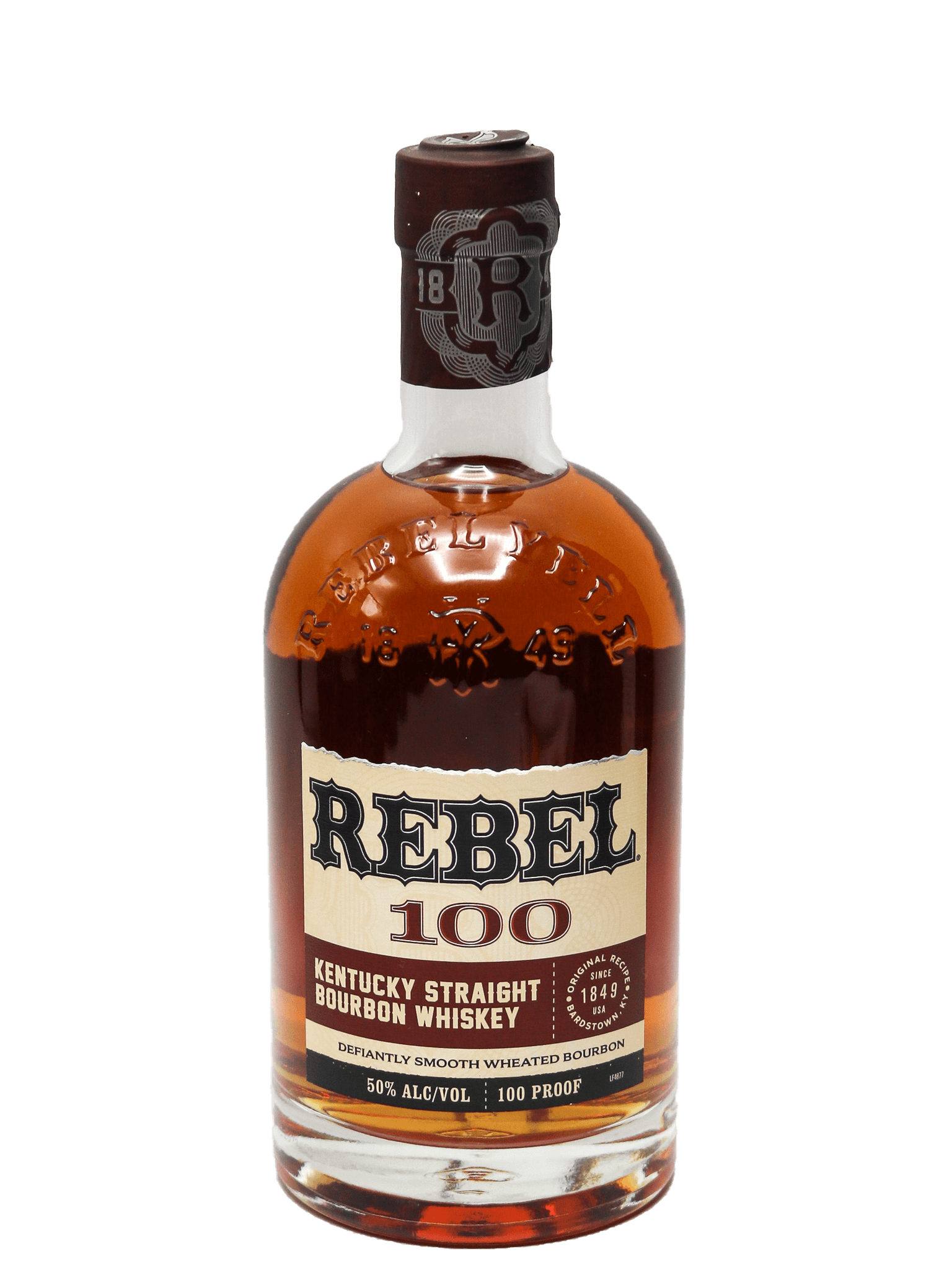 Rebel Kentucky 100 Proof Straight Bourbon Whiskey 750ml – Bottle Barn