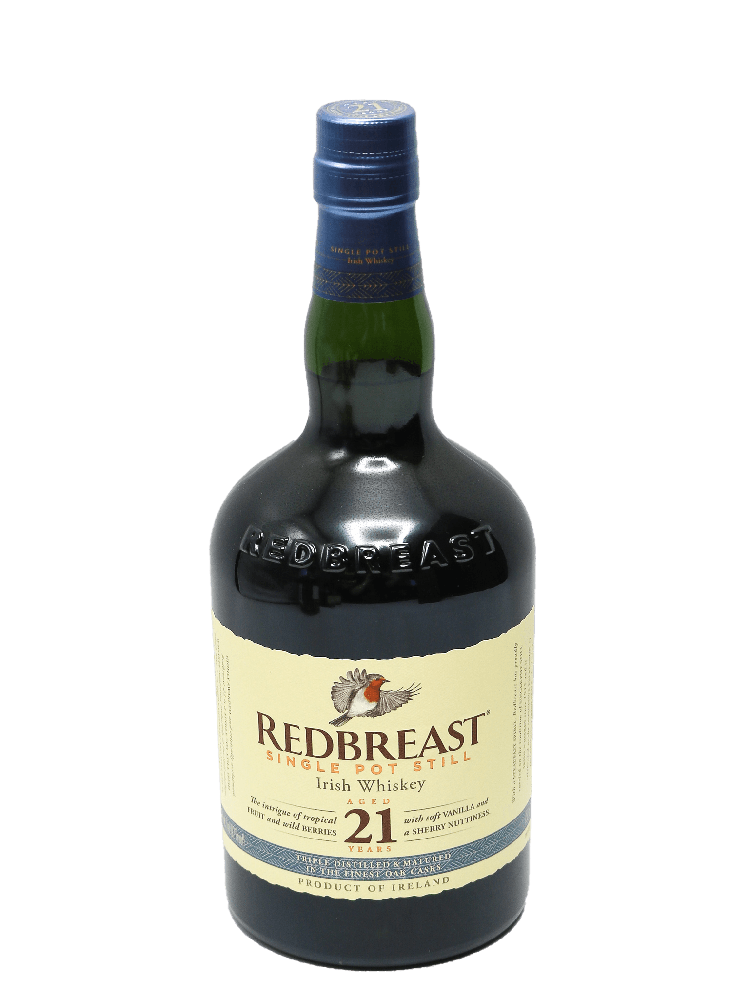 2022 Redbreast 21 Year Old Single Pot Still Irish Whiskey 750ml