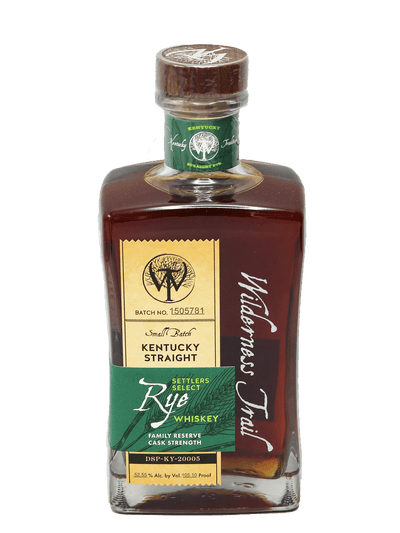 Wilderness Trail Bottle Barn Select Kentucky Straight Rye Whiskey 750ml