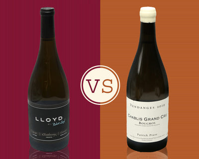The War of the Chardonnay Wine Worlds: Wines from the Old and New Worlds