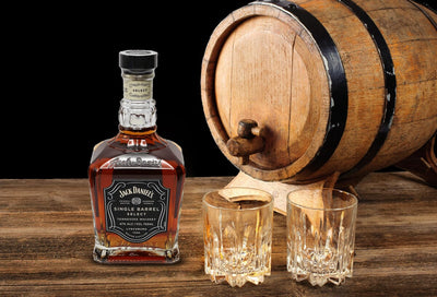 A bottle of Jack Daniel's Single Barrel Select Tennessee Whiskey-Bottle Barn