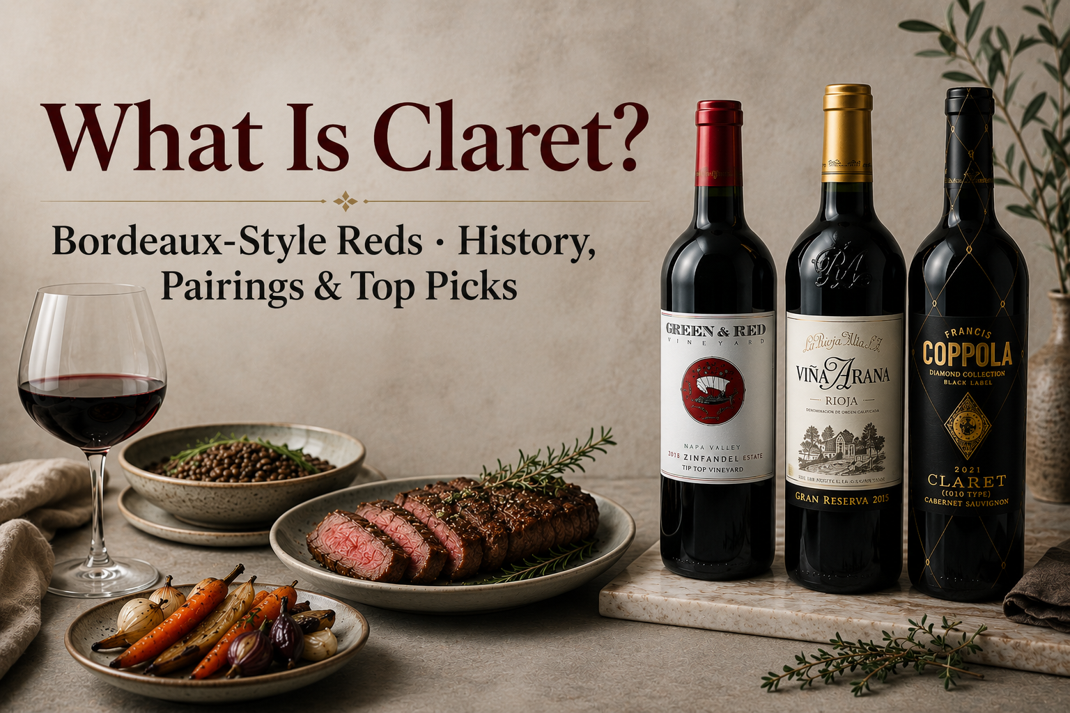 What is Claret Wine? History, Style & Best Bottles | Bottle Barn