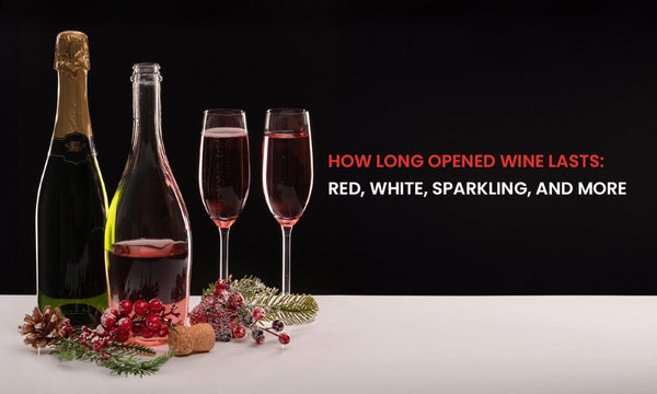 How Long Opened Wine Lasts: Red, White, Sparkling, and More-Bottle Barn