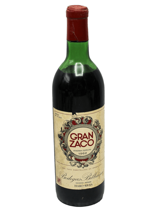 1962 Bodegas Bilbainas Gran Zaco Vendimia Especial Rioja-Bottle Barn