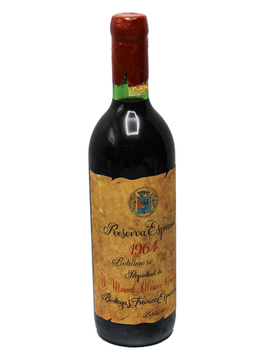 1964 Bodegas Franco-Españolas Rioja Reserva Especial-Bottle Barn