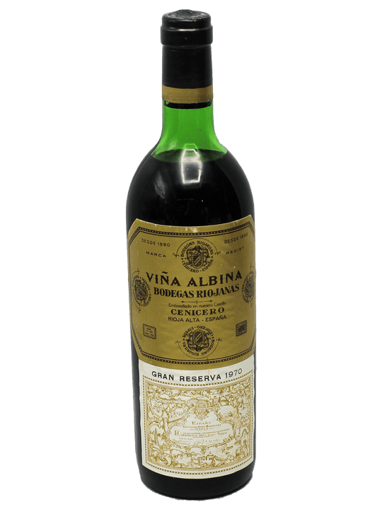 1970 Bodegas Riojanas Vina Albina Gran Reserva Rioja-Bottle Barn