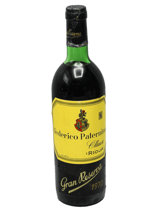1970 Federico Paternina Ollauri Rioja Gran Reserva-Bottle Barn