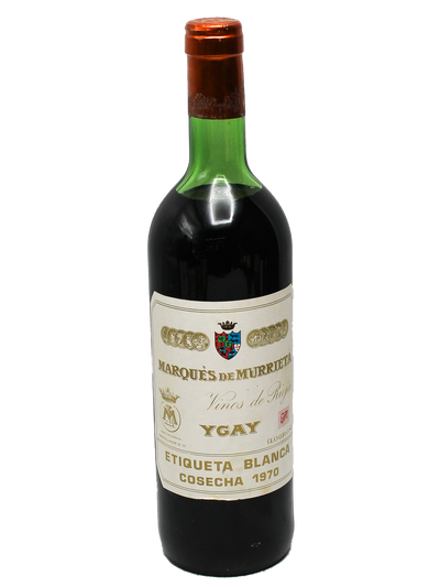 1970 Marques de Murrieta Ygay Rioja Etiqueta Blanca