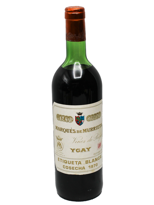 1970 Marques de Murrieta Ygay Rioja Etiqueta Blanca-Bottle Barn