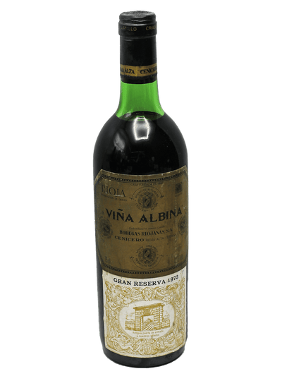 1973 Bodegas Riojanas Vina Albina Gran Reserva Rioja
