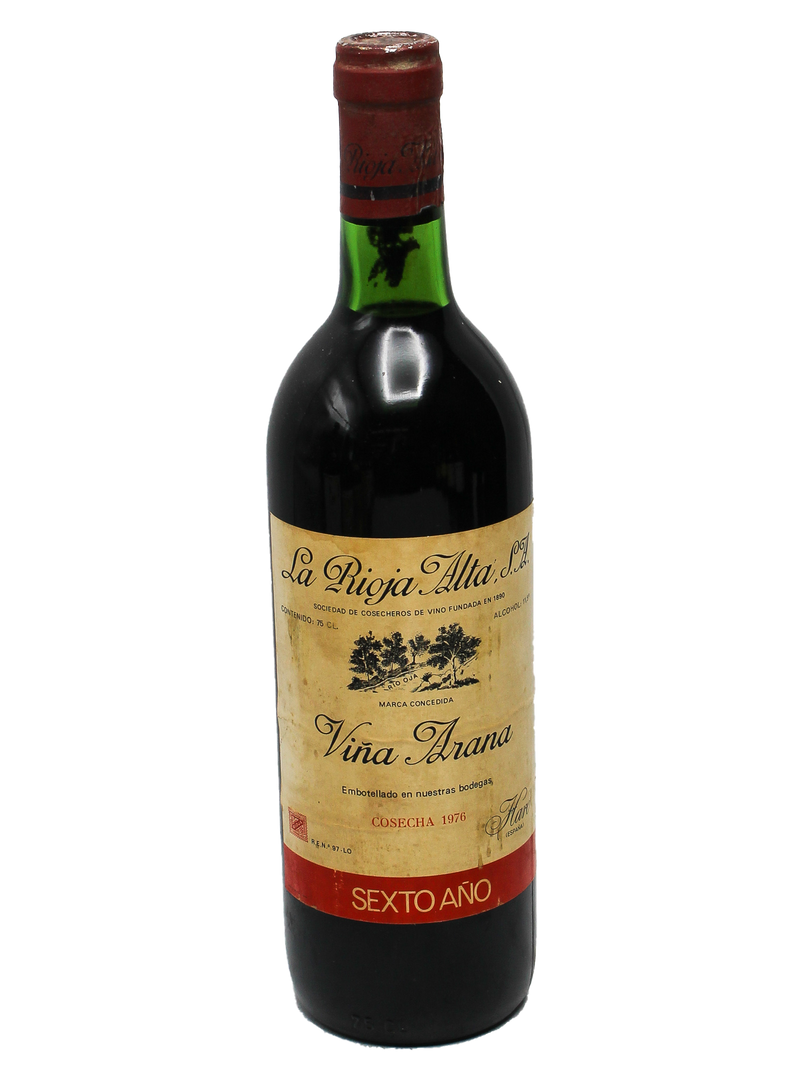 1976 La Rioja Alta Rioja Vina Arana Reserva Sexto Ano-Bottle Barn