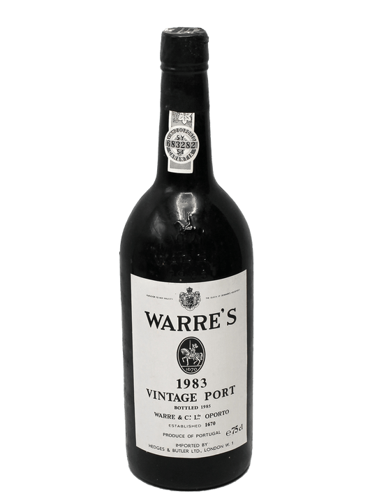 1983 Warre's Vintage Port [WA90]-Bottle Barn