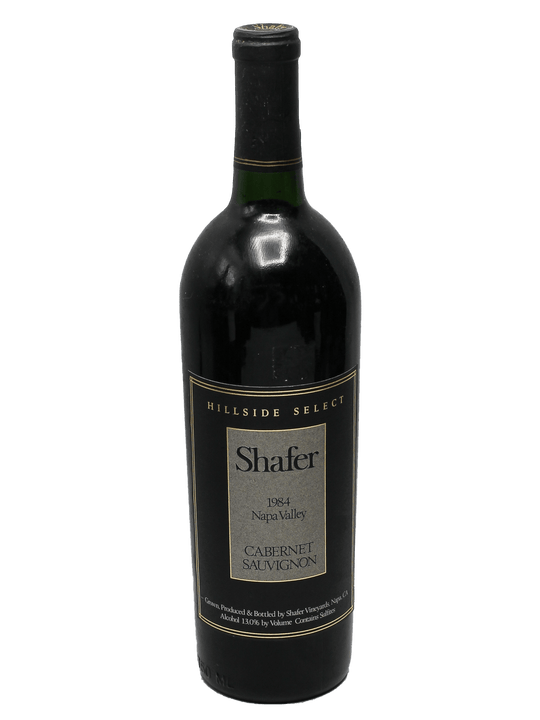 1984 Shafer Hillside Select Cabernet Sauvignon [CG90]-Bottle Barn