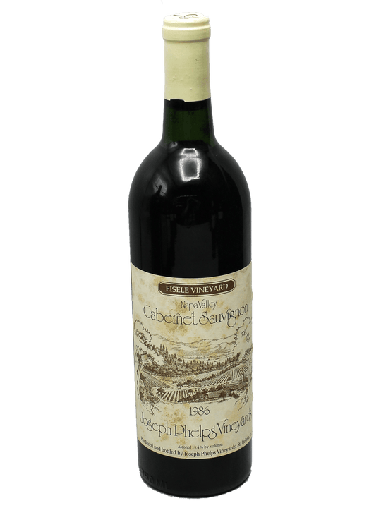 1986 Joseph Phelps Eisele Vineyard Cabernet Sauvignon [WA94]-Bottle Barn