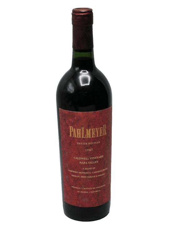 1987 Pahlmeyer Caldwell Vineyard Napa Valley Red [WS91]-Bottle Barn