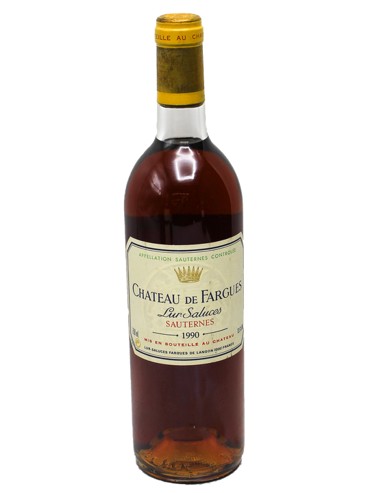 1990 Chateau de Fargues Sauternes [WA96][JG94][WS94]-Bottle Barn