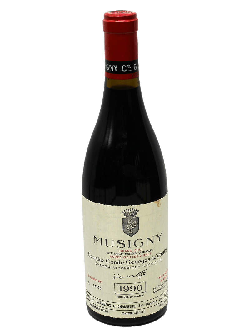 1990 Domaine Comte Georges de Vogue Musigny Grand Cru Cuvee Vieilles Vignes-Bottle Barn