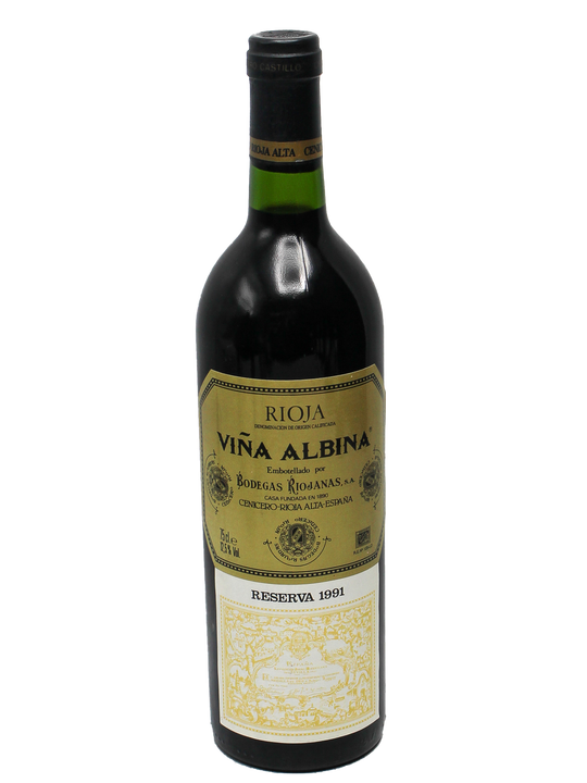 1991 Bodegas Riojanas Viña Albina Rioja Reserva-Bottle Barn