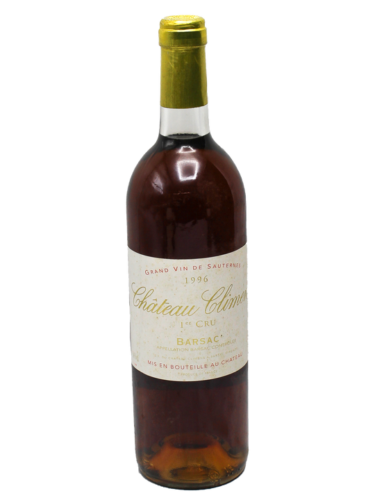 1996 Chateau Climens 1er Cru Barsac [JG92][V92][WS90]-Bottle Barn