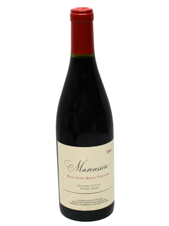 2000 Marcassin Blue Slide Ridge Vineyard Pinot Noir [WA96][WS94][D92]-Bottle Barn