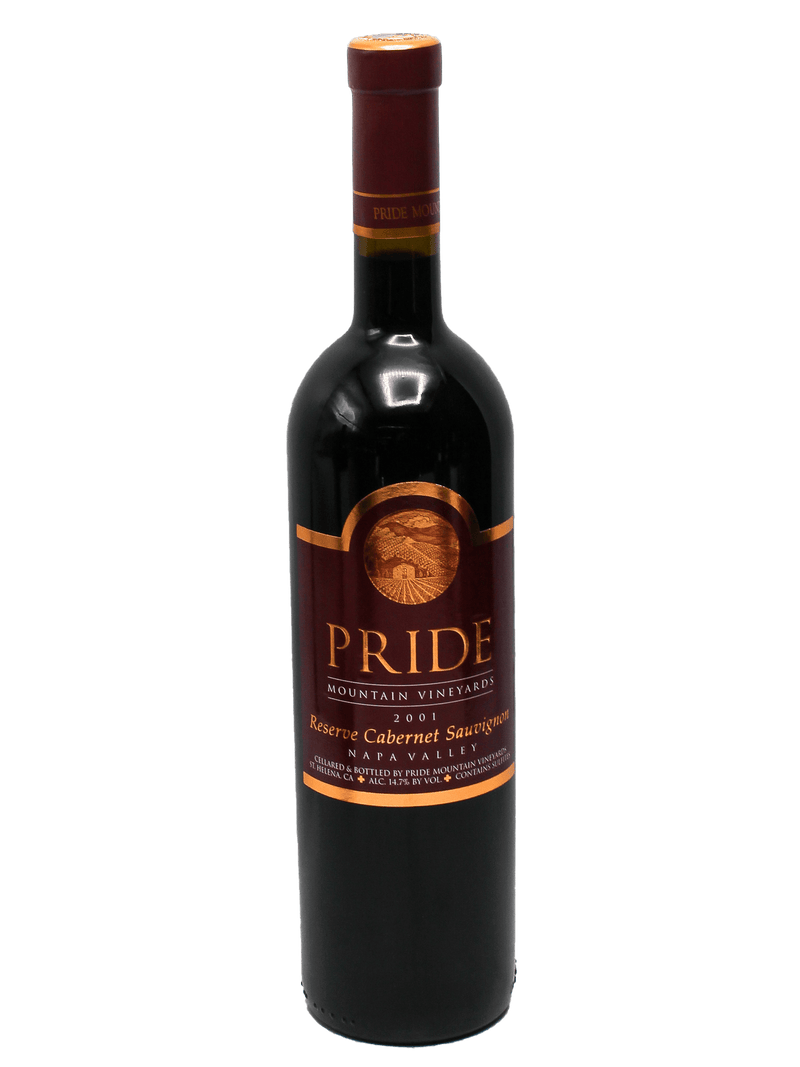 2001 Pride Mountain Vineyard Reserve Cabernet Sauvignon