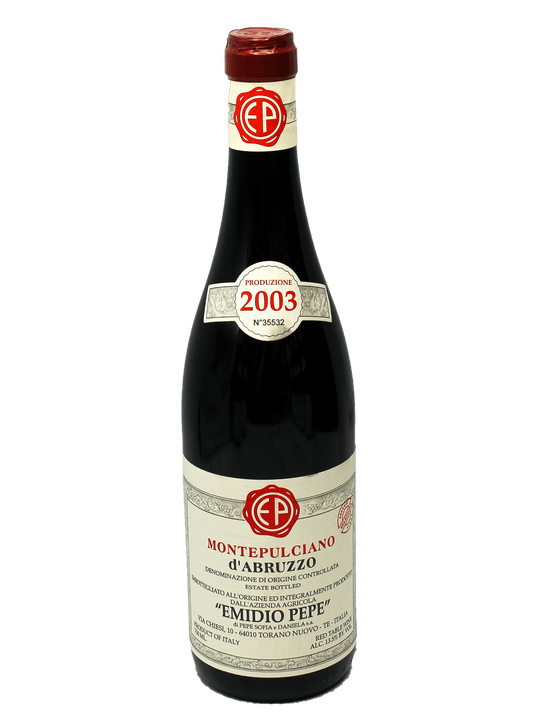 2003 Emidio Pepe Montepulciano d'Abruzzo [WA94][WS93]-Bottle Barn