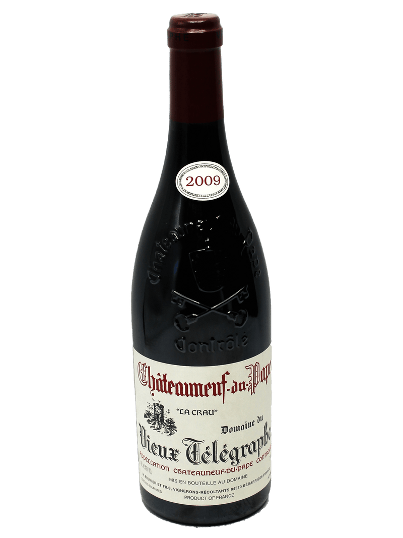 2009 Domaine du Vieux Telegraphe Chateauneuf-du-Pape La Crau-Bottle Barn