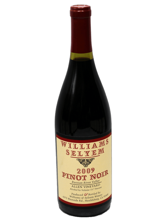 2009 Williams Selyem Allen Vineyard Pinot Noir [WE97][JS94][V94][CG92]-Bottle Barn