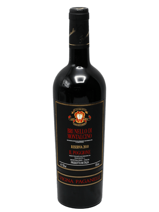 2010 Il Poggione Brunello di Montalcino Riserva Vigna Paganelli [WA98+][D97][JS97][V95]-Bottle Barn