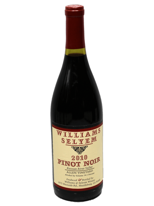 2010 Williams Selyem Allen Vineyard Pinot Noir [CG95][WE94][V92+]-Bottle Barn