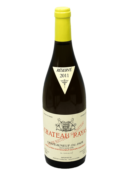 2011 Chateau Rayas Chateauneuf-du-Pape Reserve Blanc-Bottle Barn