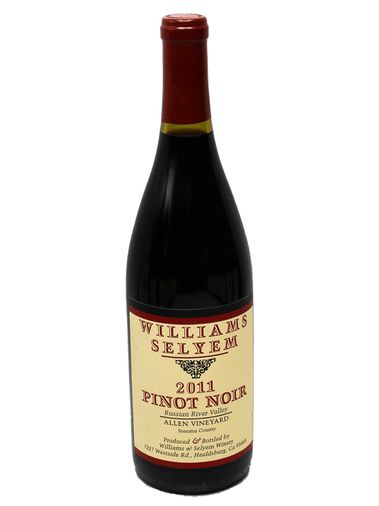 2011 Williams Selyem Allen Vineyard Pinot Noir [WE96][CG94][W&S92]-Bottle Barn