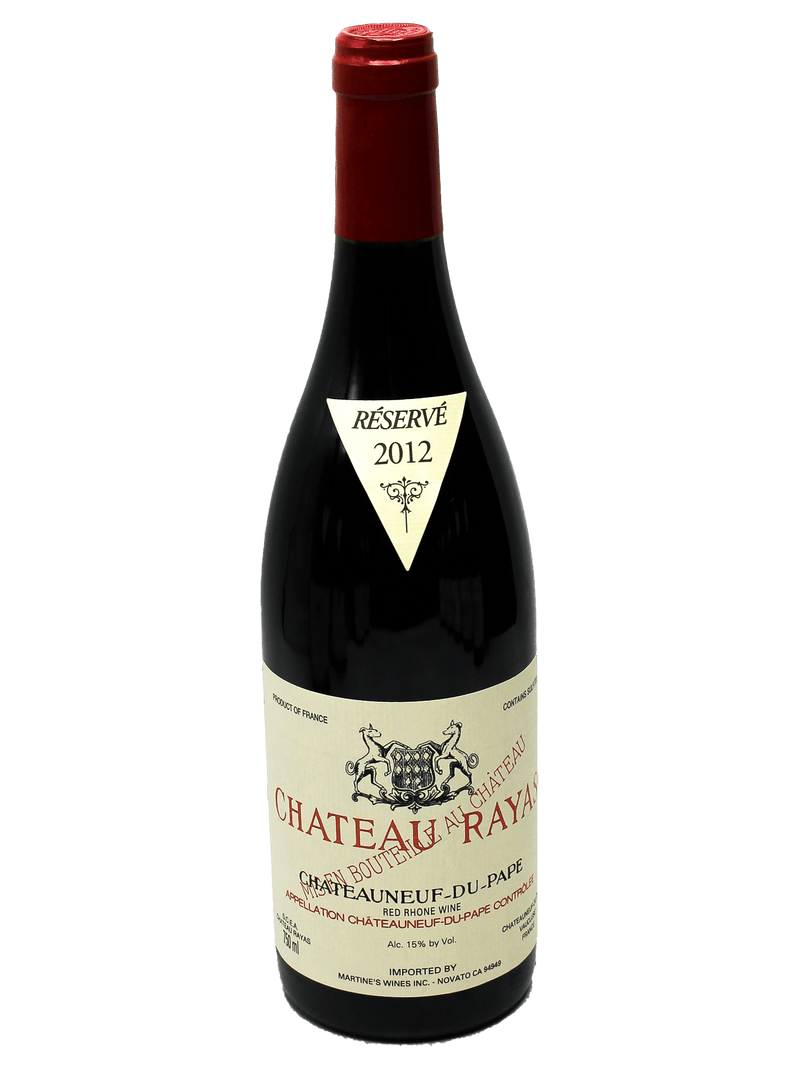 2012 Chateau Rayas Chateauneuf du Pape Reserve-Bottle Barn