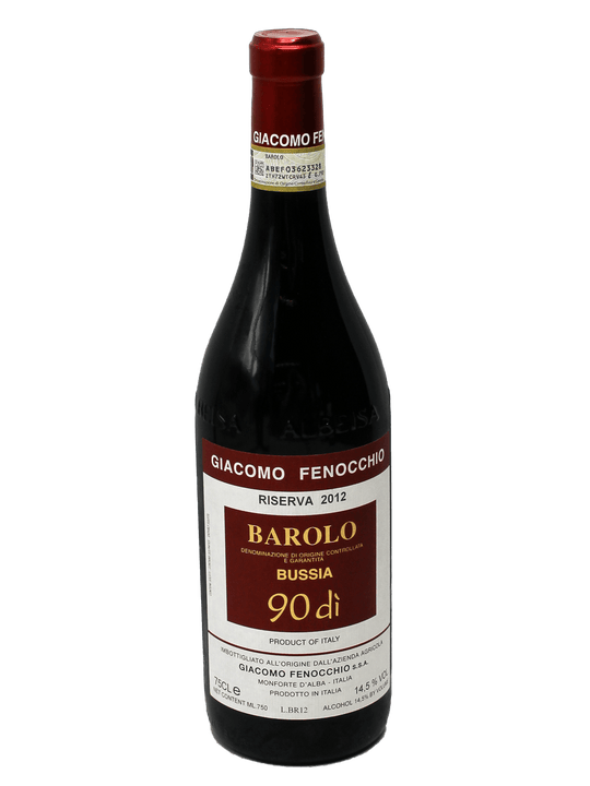 2016 Giacomo Fenocchio Barolo Riserva Bussia 90 di [D94][JS93]-Bottle Barn